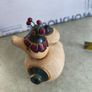 Decorative bird-like figure. Tonala pottery is named after the city of Tonala in Jalisco, Mexico Image 5