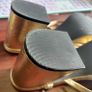 Simply Be Gold Sandals (Size 6) Image 3