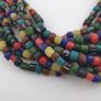 Antique African Style MultiColor 4-5.5mm Glass Beads Necklace Strand Image 8