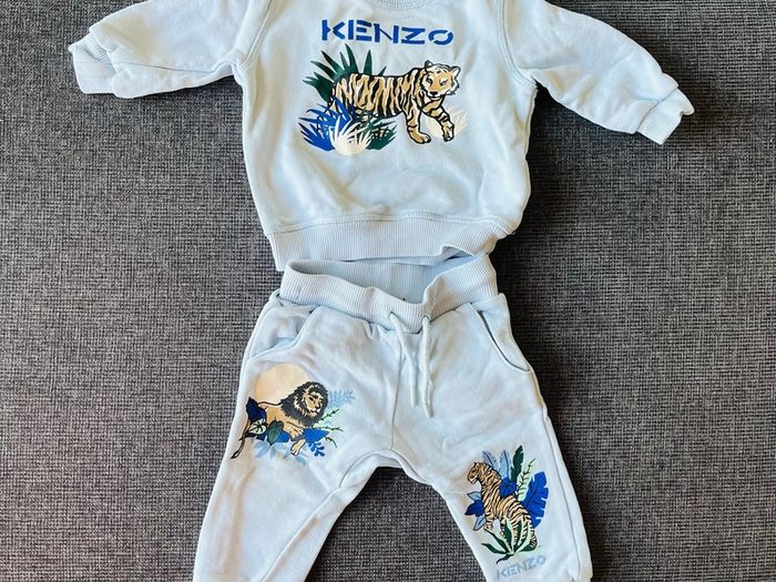 Light blue baby Kenzo 2 piece set 3-6 months