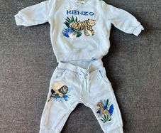 Light blue baby Kenzo 2 piece set 3-6 months