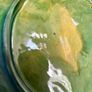 Majolica ceramic cabbage leaf plate Image 3