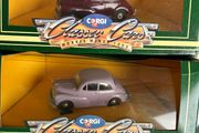 Collection of 4 Corgi Classic Cars die-cast models