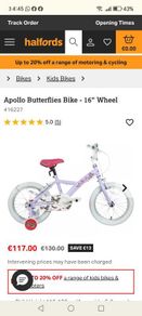 Kids bike