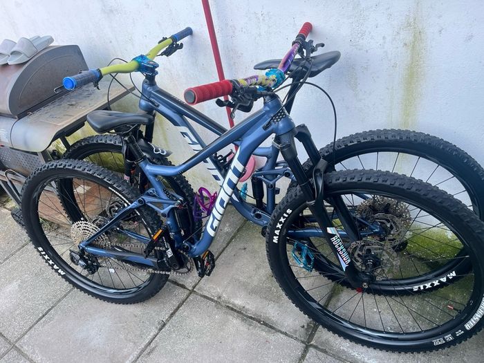 Two giant stance bikes