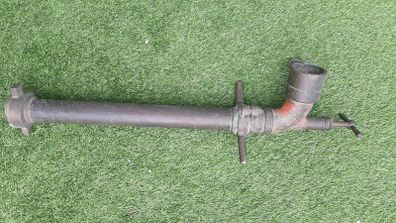 Antique Fire Brigade brass 'ball & lug' standpipe