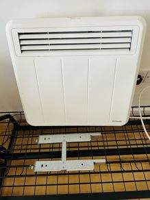Dimplex wall mounted electric heater and brackett