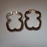 Bear silhouette earrings Image 4