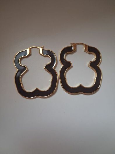 Bear silhouette earrings