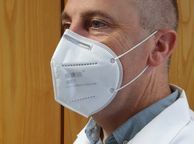 main image for ad Pack of 2 KN95 Protective Face Mask, Disposable respirator, 95% Filtration