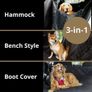 3-in-1 Waterproof Dog Car Seat Cover Hammock Image 3