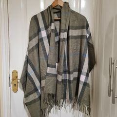 Large 50% cashmere scarf wrap