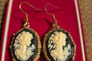 Vintage Cameo Earrings