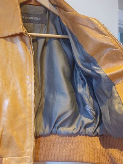 70s / 80s vintage leather jacket (extra small)