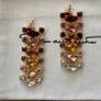 Oscar de la Renta Rainbow Crystal Necklace & Earrings Set Image 4