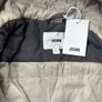 7 x Jacamo mens Hooded Padded Full Zip Parkas Long Coat Charcoal XL Image 3