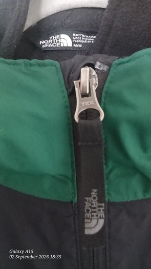 The North Face Boys 2-in-1 Jacket Medium - Green/Black