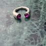 Amethyst pilgrim ring Image 2