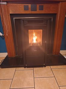 Eclofire kiva wood pellet stove