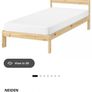 Ikea Single Bed frame & mattress Image 3