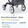 drive rollator, walking aid Image 2