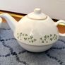 Vintage Royal Tara Trellis Shamrock One Person Teapot and Cup Image 6