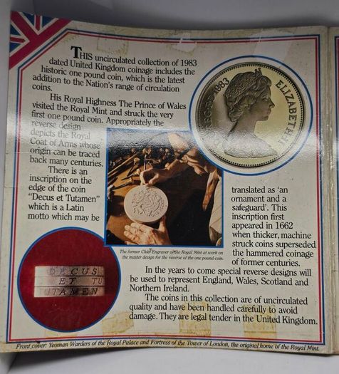 UK 1983 Mint Coin Set