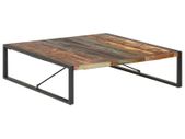 Coffee Table 140x140x40 cm Solid Reclaimed Wood