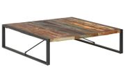 Coffee Table 140x140x40 cm Solid Reclaimed Wood