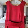 Stunning Red Zara Occasion Dress (New) Image 10
