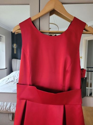 Stunning Red Zara Occasion Dress (New)
