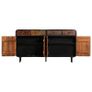 Sideboard Solid Reclaimed Wood 140x35x76 cm Image 3