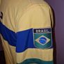 Tommy Hilfiger Mens Jacket XS Yellow Brasil Patch Embroidered Spellout VTG Image 3