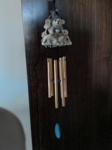 Wind Chimes/Hand Painted Adorable Bears .. Price Drop