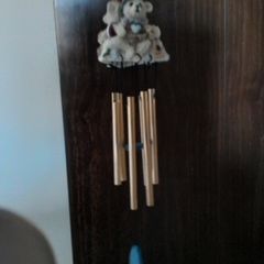 Wind Chimes/Hand Painted Adorable Bears .. Price Drop