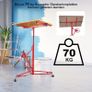 XXL Plate Lifter for Plasterboard Max. 290 cm Load Arm Width and 70 kg Load Capacity, 140-350 cm Working Height Adjustable Image 3