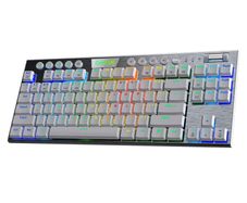 Redragon K621 Horus Tkl Rgb 3 Modes Bluetooth/2.4ghz/wired Tenkeyless Gaming Mechanical Keyboard - White