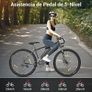 M2 E Bike Men Women with 36 V 15 Ah Removable Battery, 27.5/29 Inch Off-Road E Mountain Bike, Electric Bicycle Pedelec with App, 24 Speed Gears, Range up to 125 km Image 6
