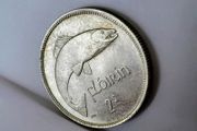 1941 Ireland 2 Shilling silver coin High Grade