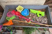 Free Sand Pit with Toys