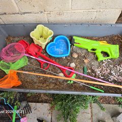 Free Sand Pit with Toys