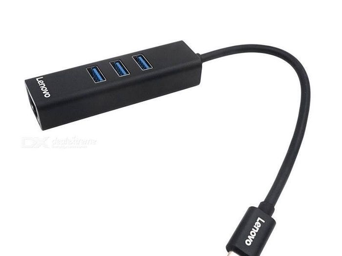 Brand New Lenovo C615 USB3.0 Gigabit LAN Type C Hub