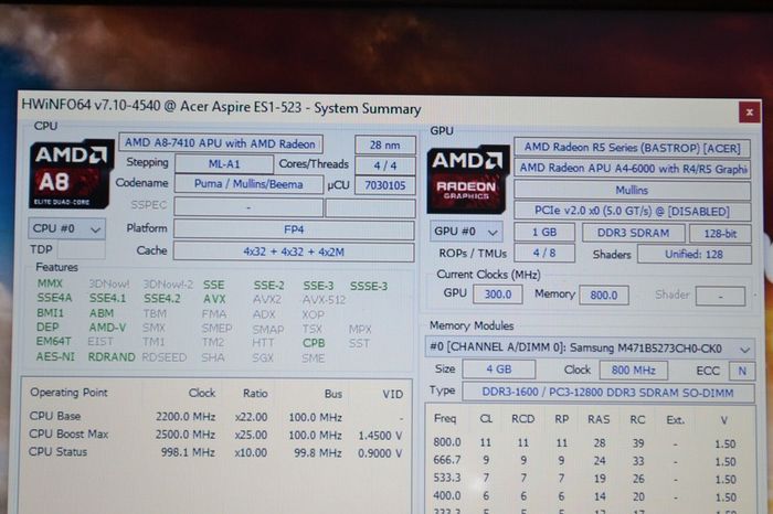 Acer Quad Core Laptop with HDMI + Microsoft Office