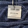 Aran Woollen Mills 'diamond stitch' snood. Brand new with labels. 100% super soft wool. Navy. Image 2