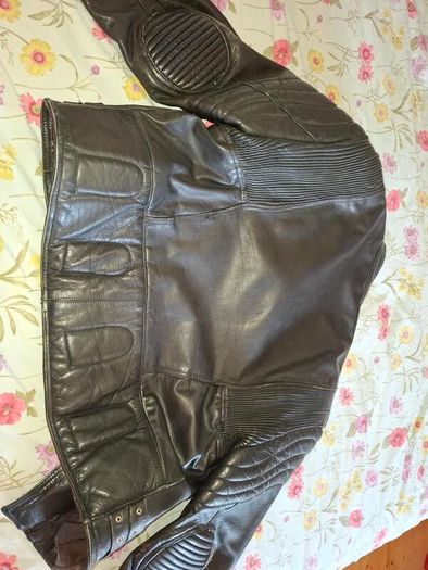 Leather biker Jacket