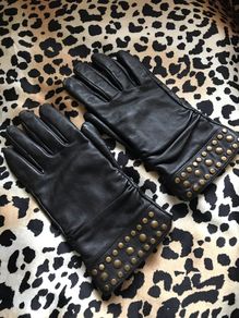 Chocolate Brown Leather Gloves