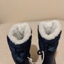 Navy Fur Lined Wellies, New With Tags Image 6