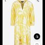 German brand Monari - Primrose Yellow Dress - UK 12 - BNWT RRP 150 Image 3