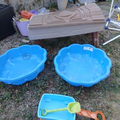Sand and water tables