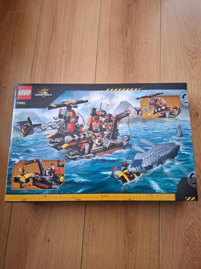LEGO Jurassic World 77983 Mosasaurus Dinosaur Boat Attack